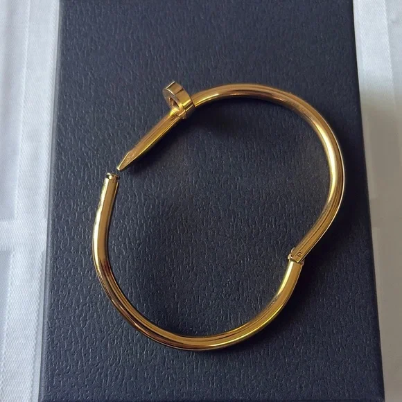 Gold Nail Bracelet - Picture 4 of 4